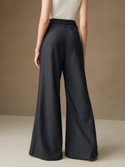 Isabella Vintage High Waist Flared Wide Leg Jeans
