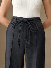 Isabella Vintage High Waist Flared Wide Leg Jeans